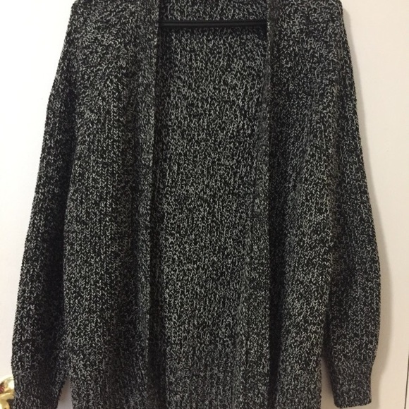 Garage Oversized Open Front Cardigan - Picture 2 of 4